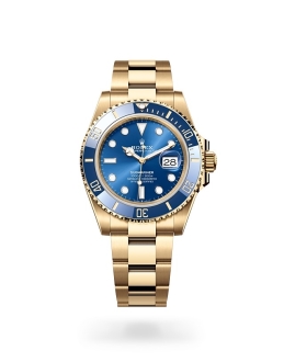 Rolex Submariner in Gold m126618lb-0002 at Reeds Jewelers