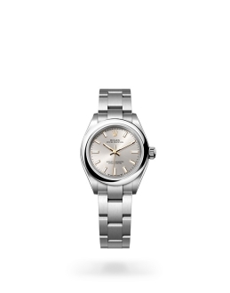 Rolex Oyster Perpetual in Oystersteel m276200-0001 at Reeds Jewelers