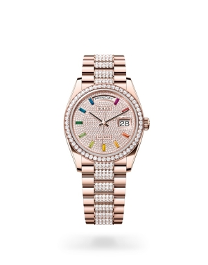 Rolex Day-Date in Gold m128345rbr-0043 at Reeds Jewelers