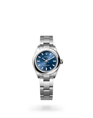 Rolex Oyster Perpetual in Oystersteel m276200-0003 at Reeds Jewelers