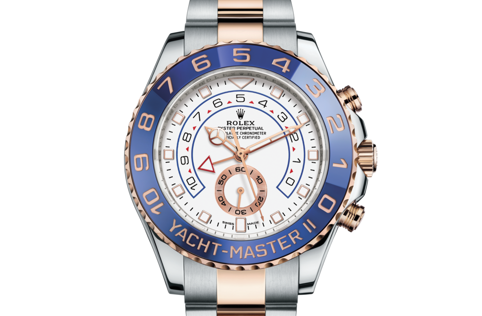 Rolex Yacht-Master in Oystersteel and gold m116681-0002 at Reeds Jewelers