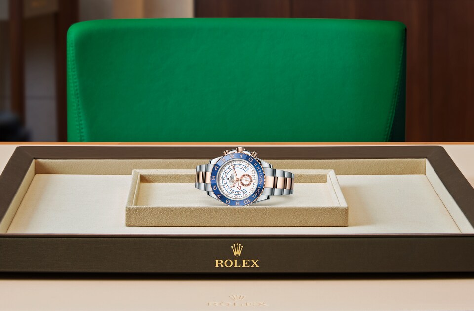 Rolex Yacht-Master in Oystersteel and gold m116681-0002 at Reeds Jewelers