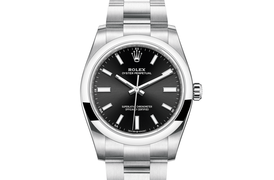 Rolex Oyster Perpetual in Oystersteel m124200-0002 at Reeds Jewelers
