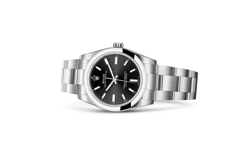 Rolex Oyster Perpetual in Oystersteel m124200-0002 at Reeds Jewelers