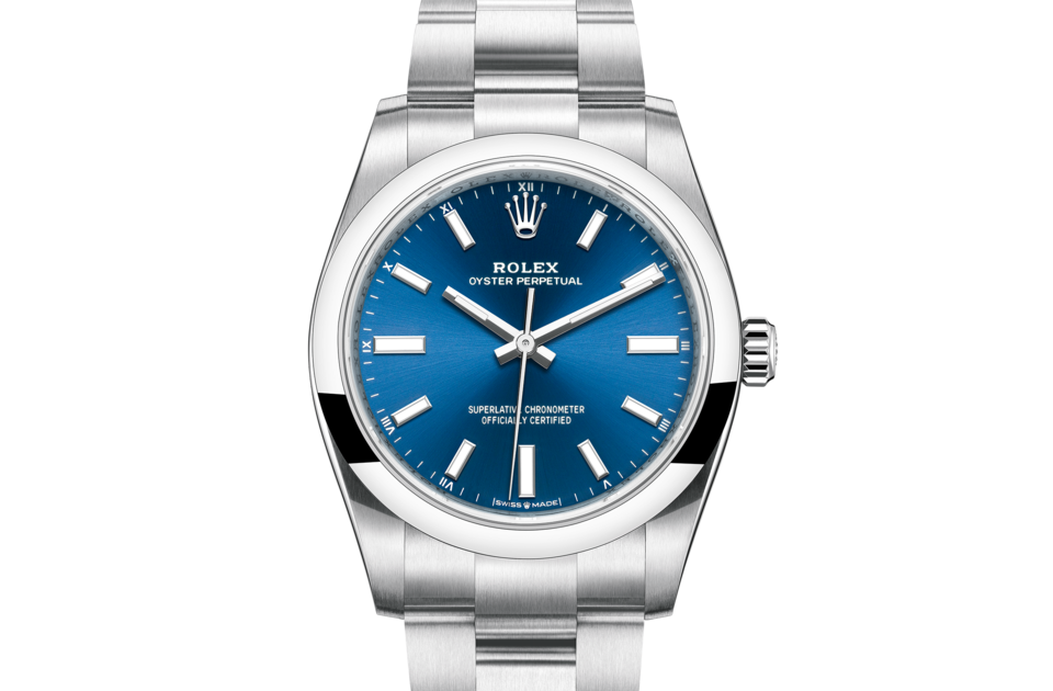 Rolex Oyster Perpetual in Oystersteel m124200-0003 at Reeds Jewelers
