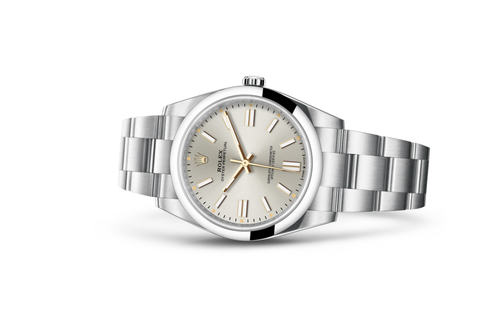 Rolex Oyster Perpetual in Oystersteel m124300-0001 at Reeds Jewelers