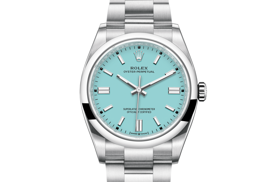 Rolex Oyster Perpetual in Oystersteel m126000-0006 at Reeds Jewelers