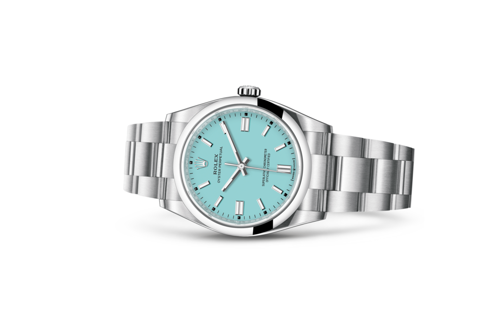 Rolex Oyster Perpetual in Oystersteel m126000-0006 at Reeds Jewelers