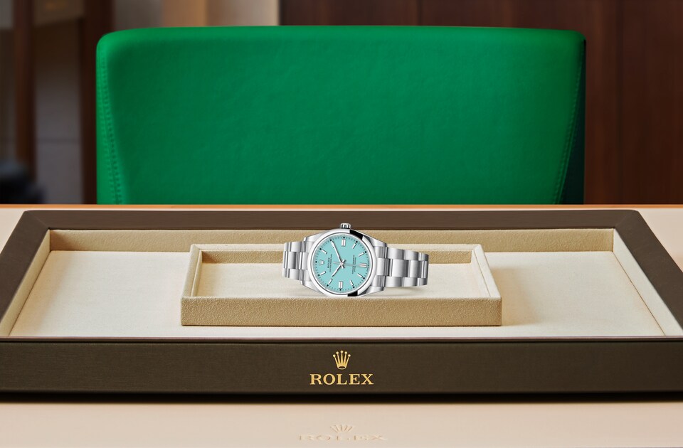 Rolex Oyster Perpetual in Oystersteel m126000-0006 at Reeds Jewelers