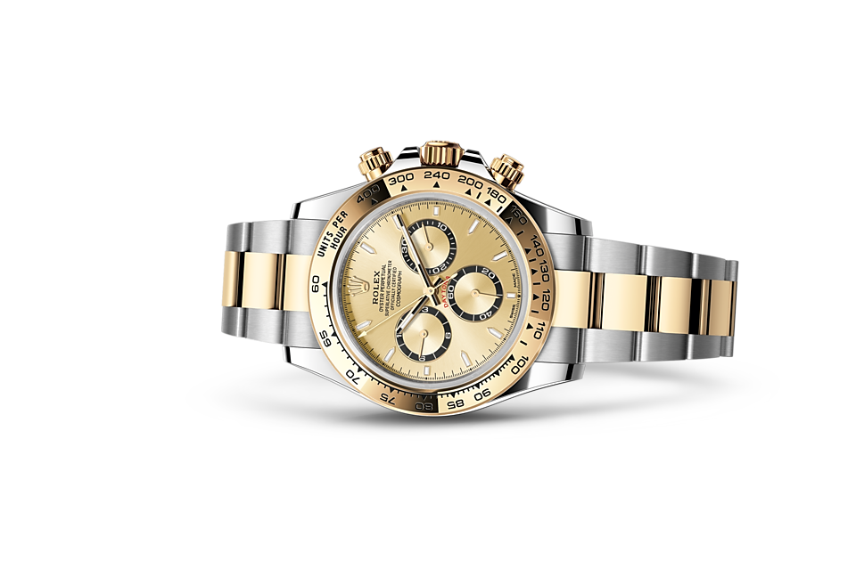 Rolex Cosmograph Daytona in Oystersteel and gold m126503-0004 at Reeds Jewelers