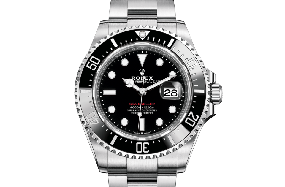 Rolex Sea-Dweller in Oystersteel m126600-0002 at Reeds Jewelers