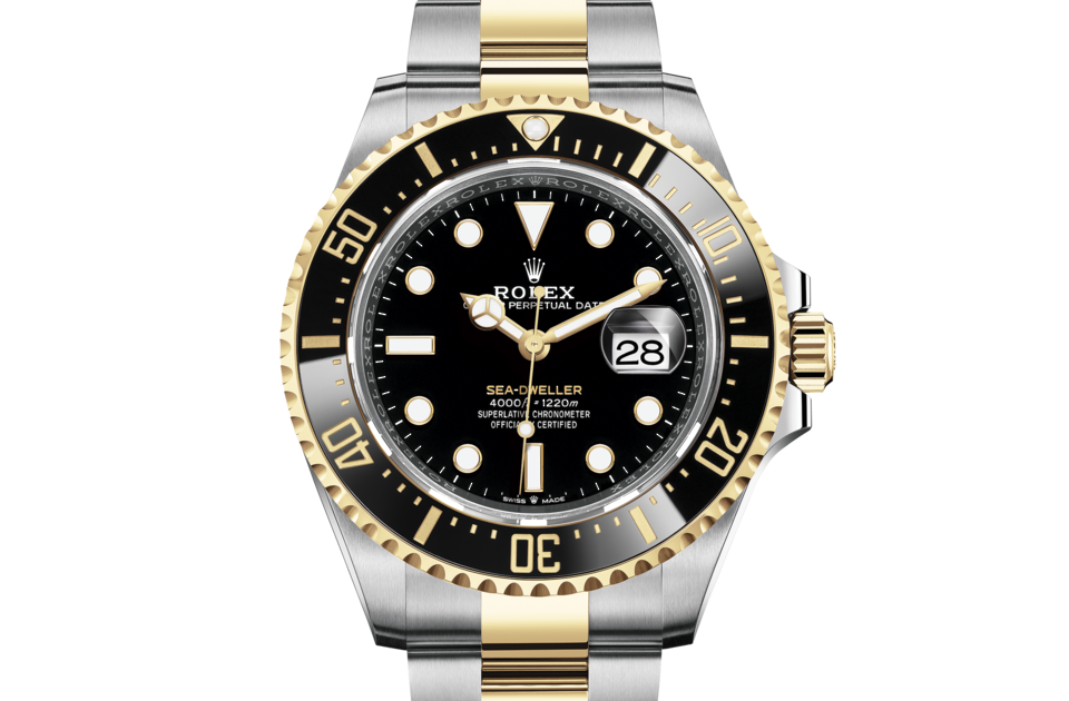 Rolex Sea-Dweller in Oystersteel and gold m126603-0001 at Reeds Jewelers