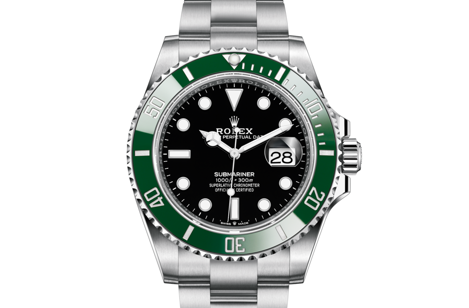 Rolex Submariner in Oystersteel m126610lv-0002 at Reeds Jewelers