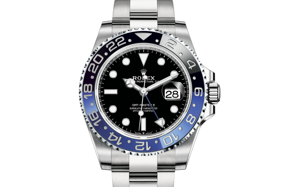 Rolex GMT-Master II in Oystersteel m126710blnr-0003 at Reeds Jewelers