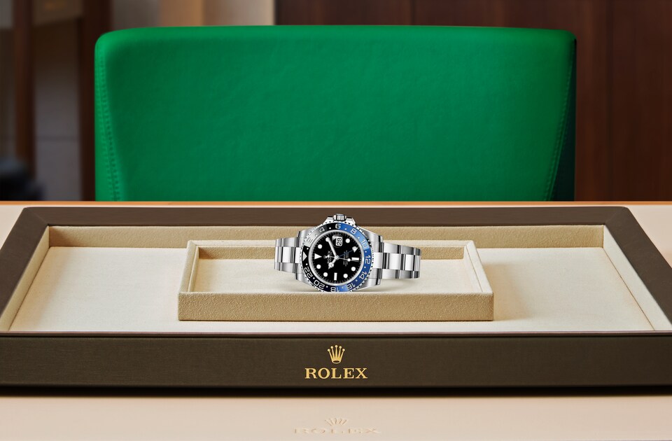 Rolex GMT-Master II in Oystersteel m126710blnr-0003 at Reeds Jewelers