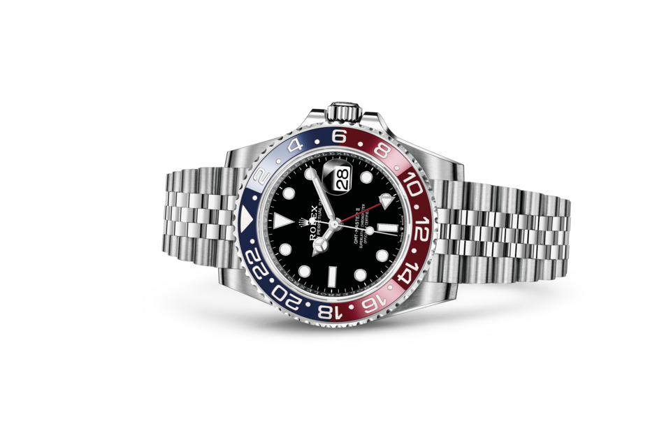 Rolex GMT-Master II in Oystersteel m126710blro-0001 at Reeds Jewelers