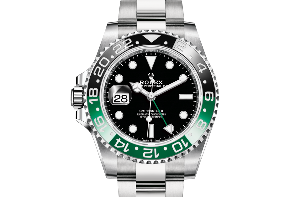 Rolex GMT-Master II in Oystersteel m126720vtnr-0001 at Reeds Jewelers