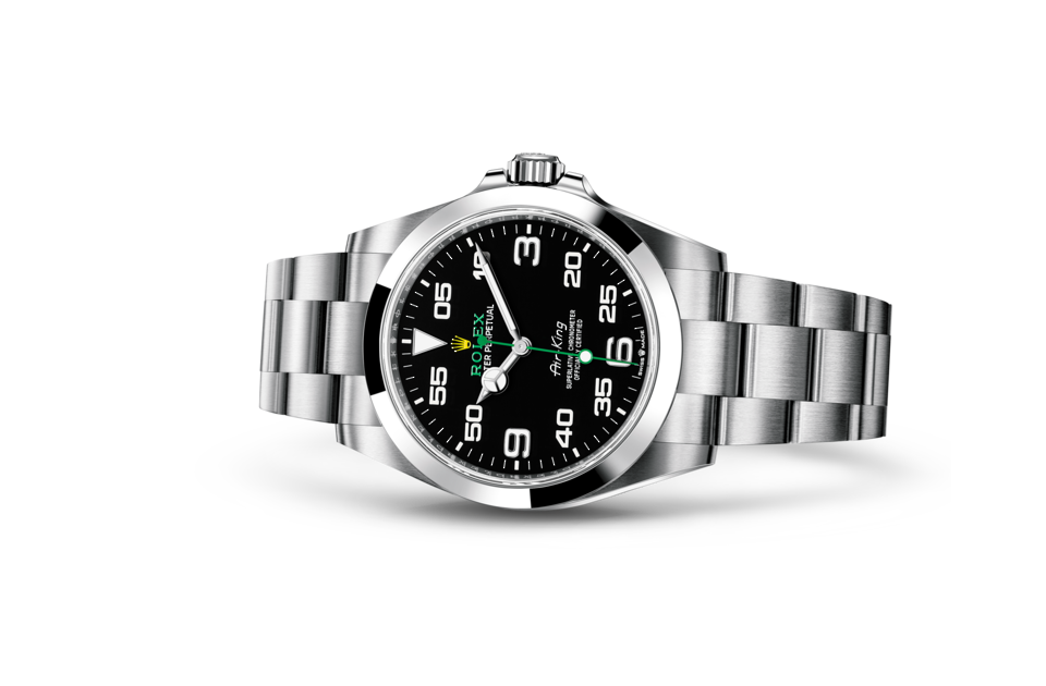 Rolex Air-King in Oystersteel m126900-0001 at Reeds Jewelers