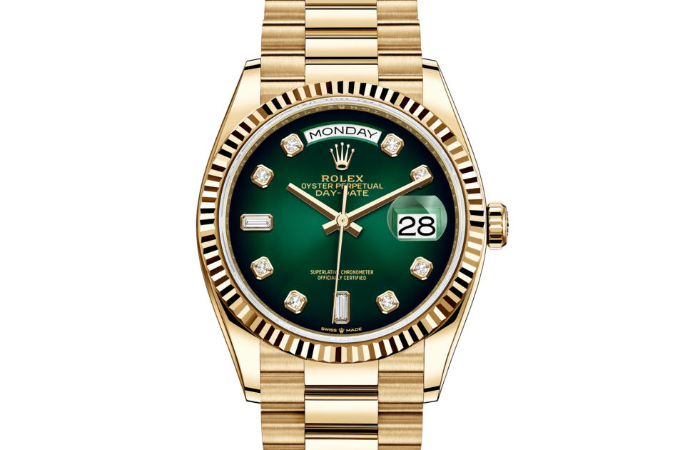 Rolex Day-Date in Gold m128238-0069 at Reeds Jewelers