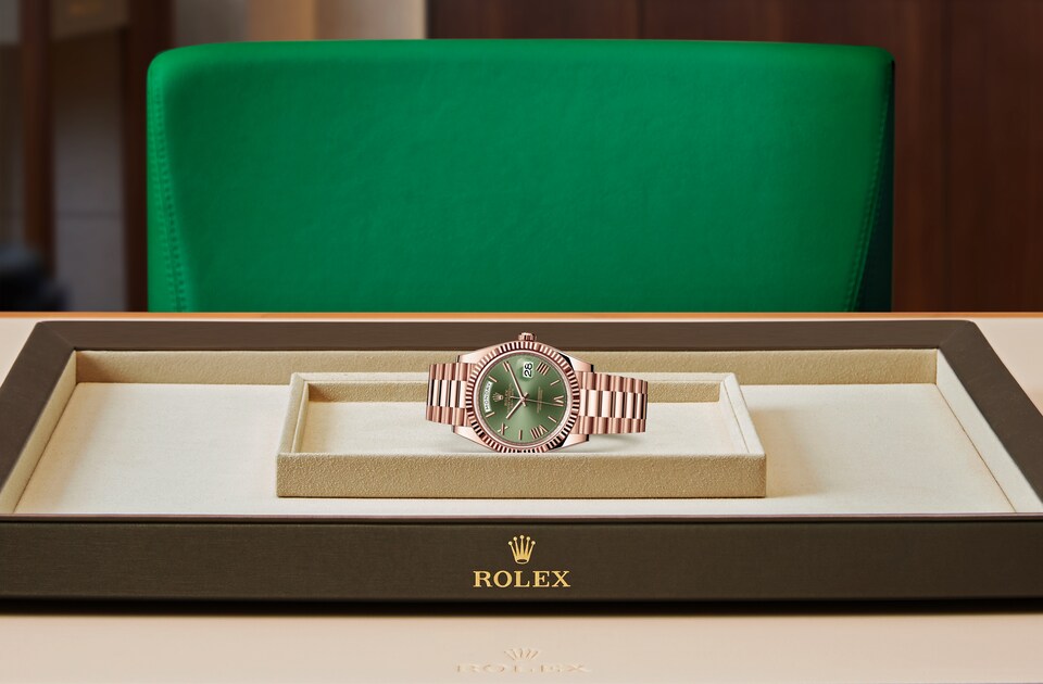 Rolex Day-Date in Gold m228235-0025 at Reeds Jewelers