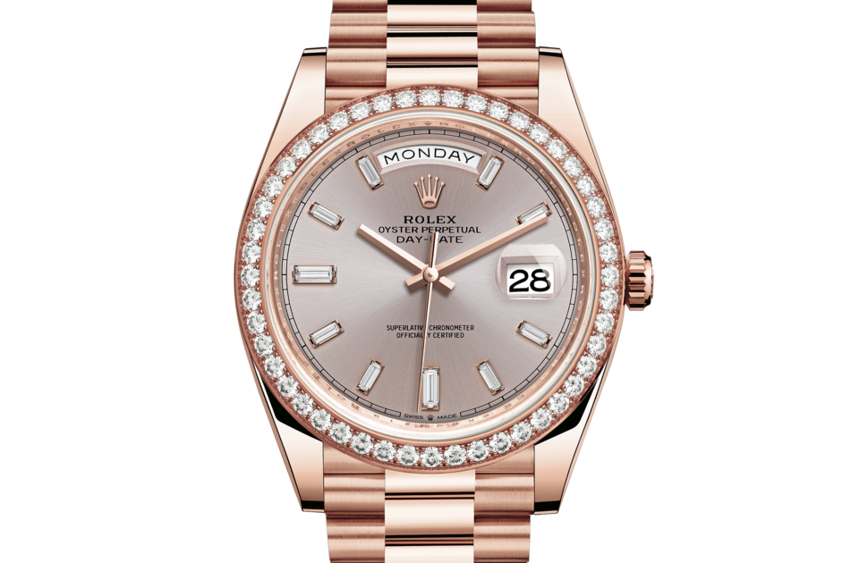 Rolex Day-Date in Gold m228345rbr-0007 at Reeds Jewelers