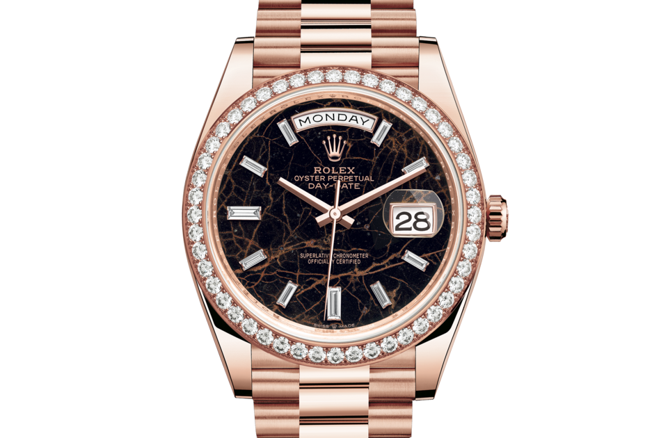 Rolex Day-Date in Gold m228345rbr-0016 at Reeds Jewelers