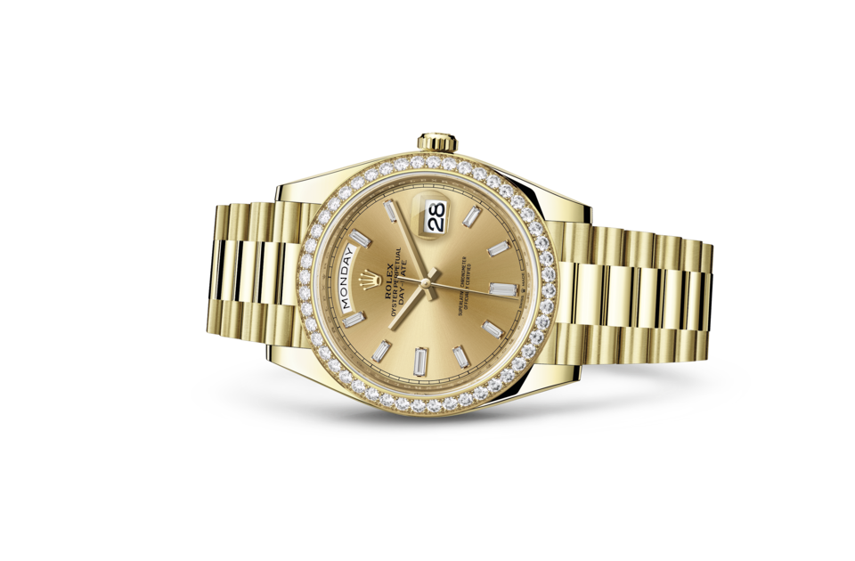 Rolex Day-Date in Gold m228348rbr-0002 at Reeds Jewelers