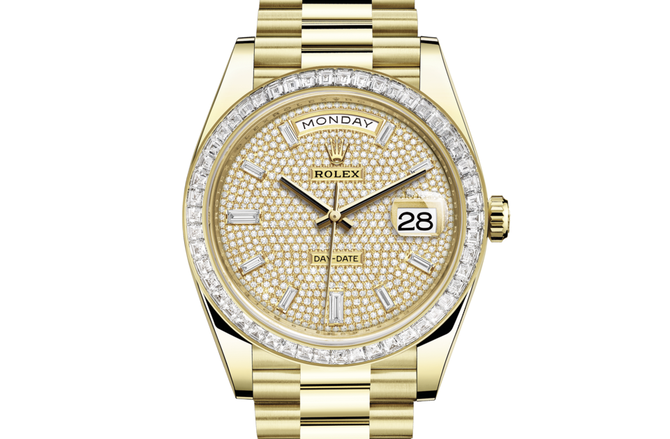 Rolex Day-Date in Gold m228398tbr-0036 at Reeds Jewelers