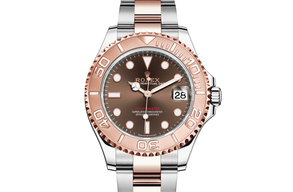 Rolex Yacht-Master in Oystersteel and gold m268621-0003 at Reeds Jewelers