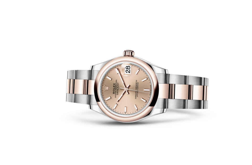 Rolex Datejust in Oystersteel and gold m278241-0009 at Reeds Jewelers