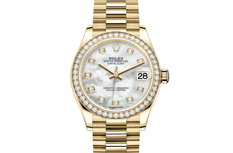 Rolex Datejust in Gold m278288rbr-0006 at Reeds Jewelers