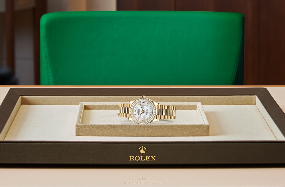Rolex Datejust in Gold m278288rbr-0006 at Reeds Jewelers