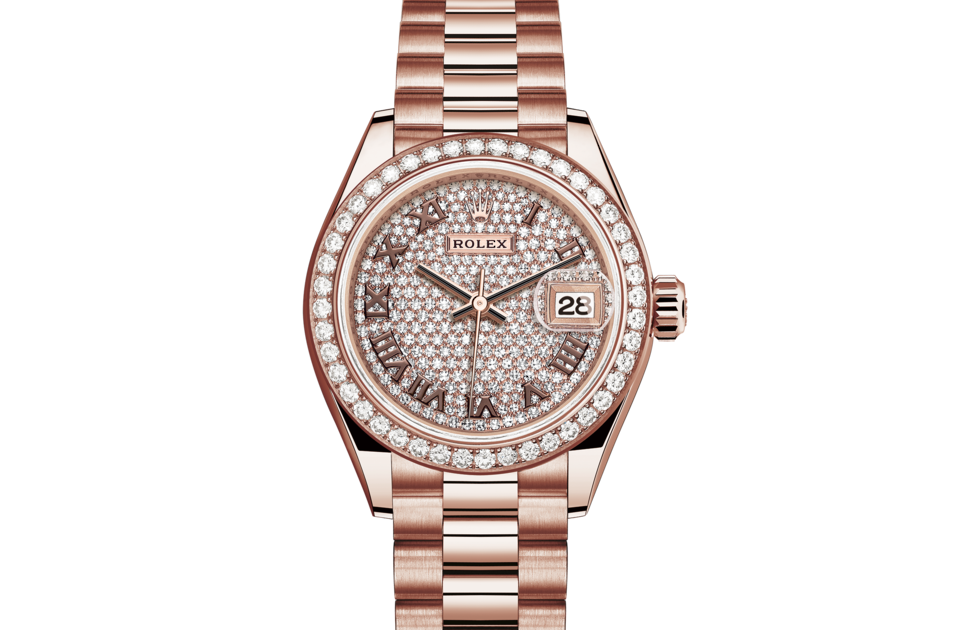 Rolex Lady-Datejust in Gold m279135rbr-0021 at Reeds Jewelers