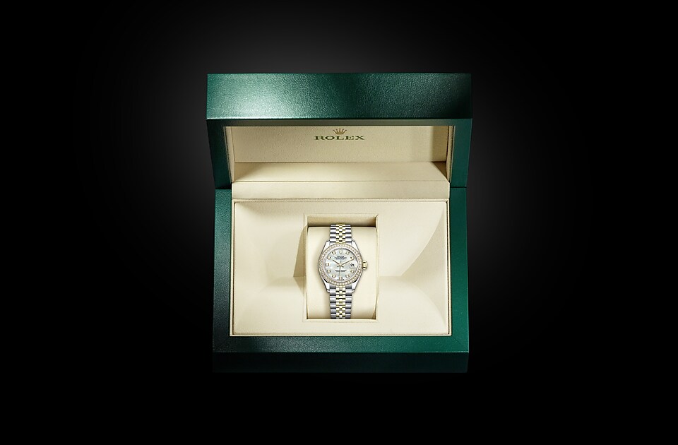 Rolex Lady-Datejust in Oystersteel and gold m279383rbr-0019 at Reeds Jewelers