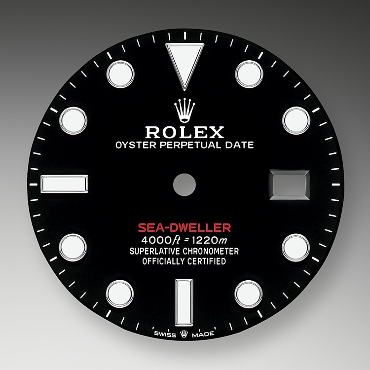 Black dial