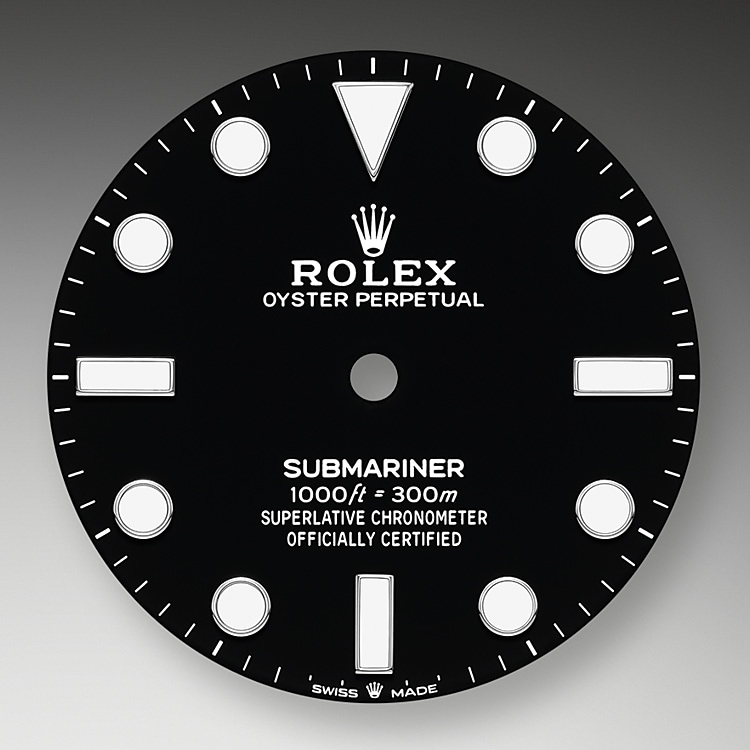 Black dial