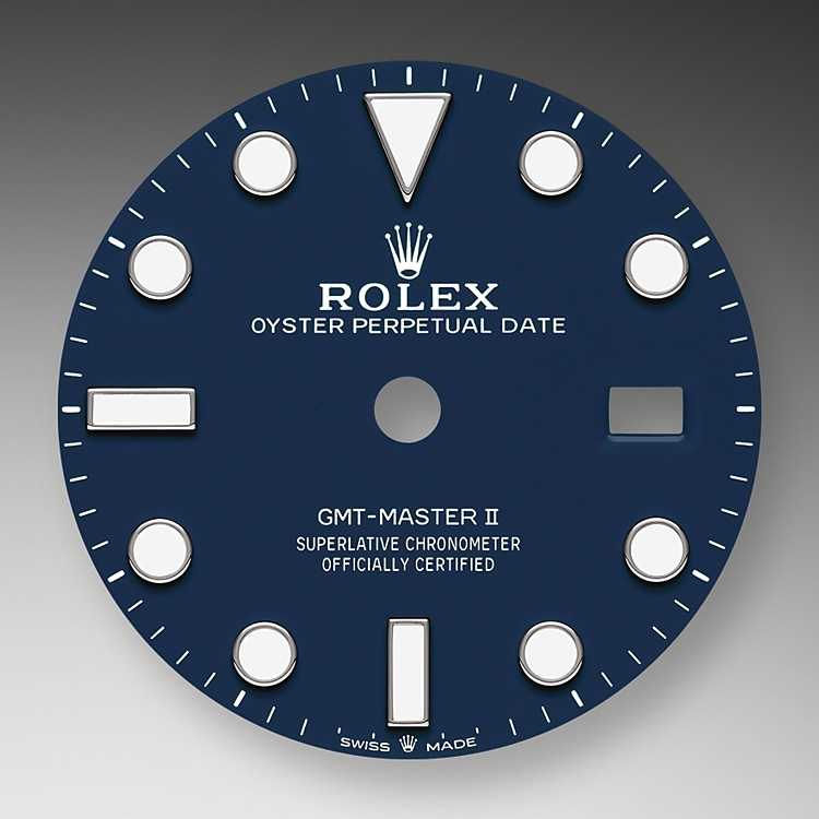 Midnight blue dial